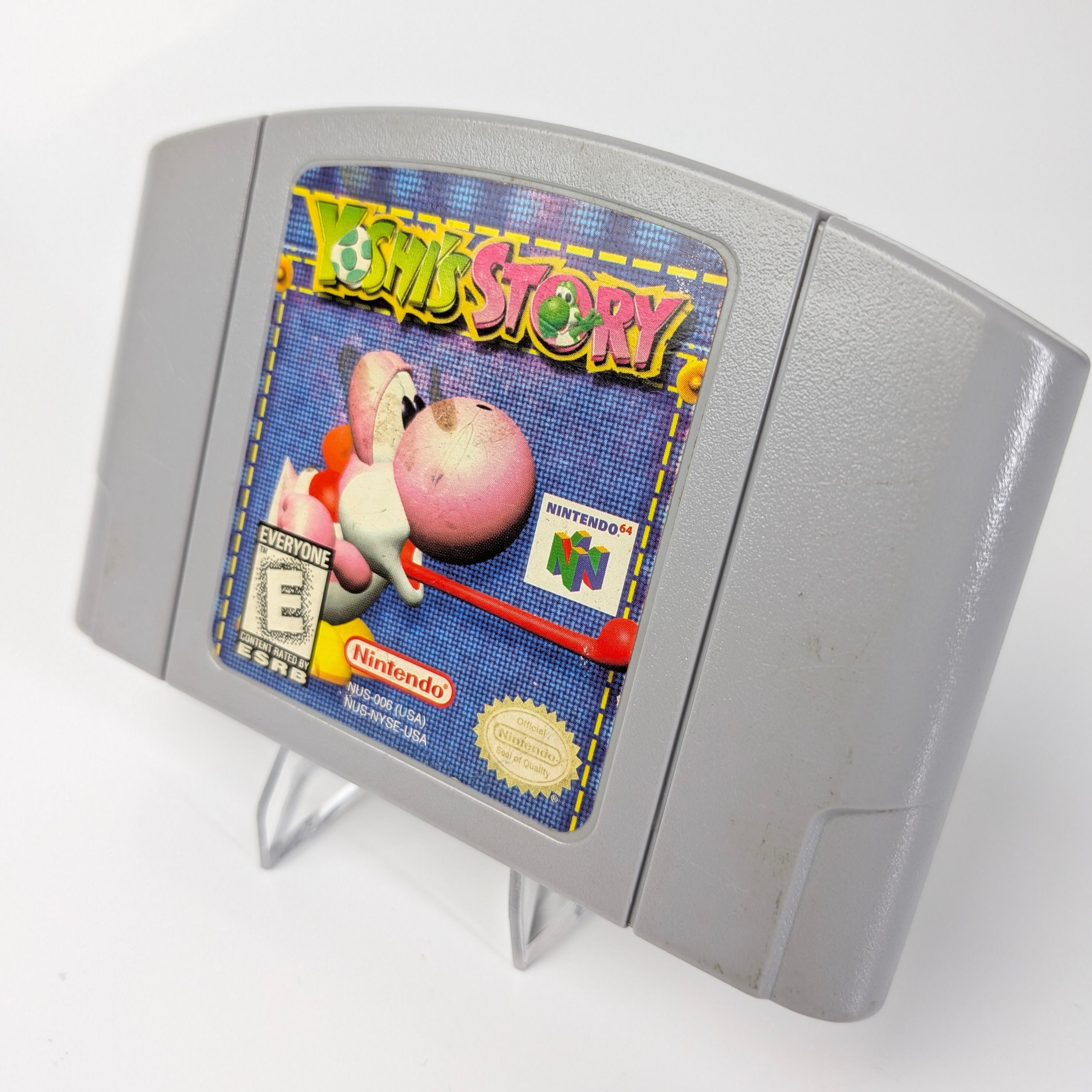 Nintendo 64 game cartridge with colorful label on a white background