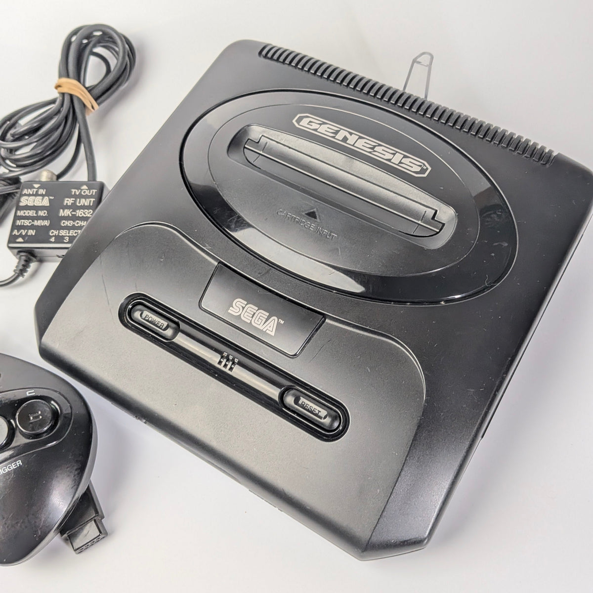 Sega Genesis console on a white background