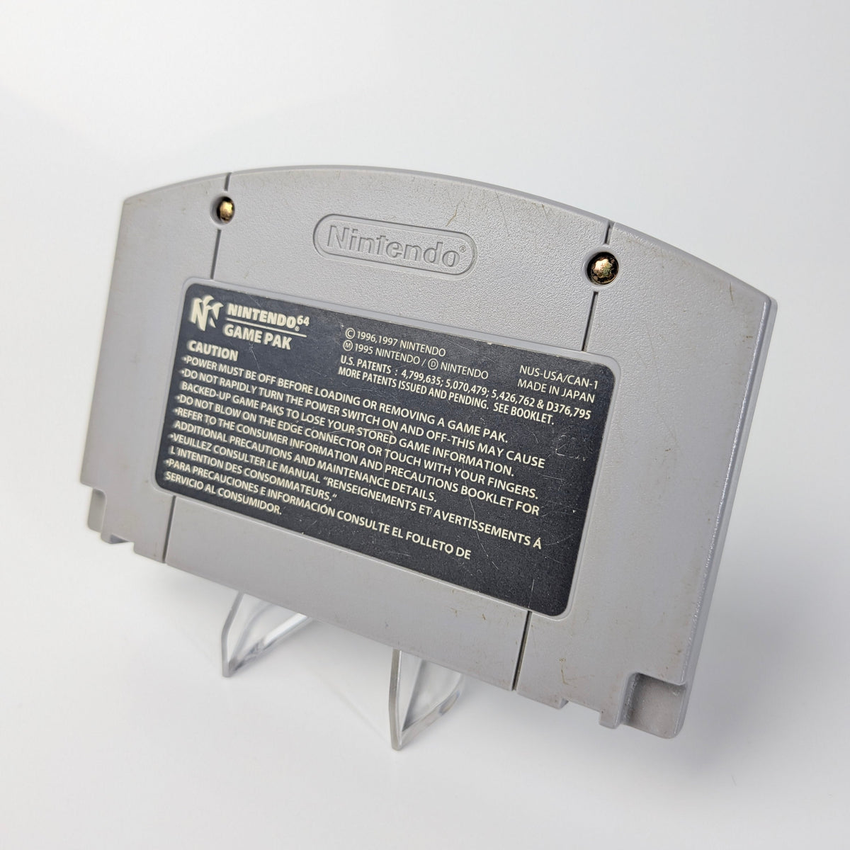 Nintendo Game Boy Color game cartridge on a white background