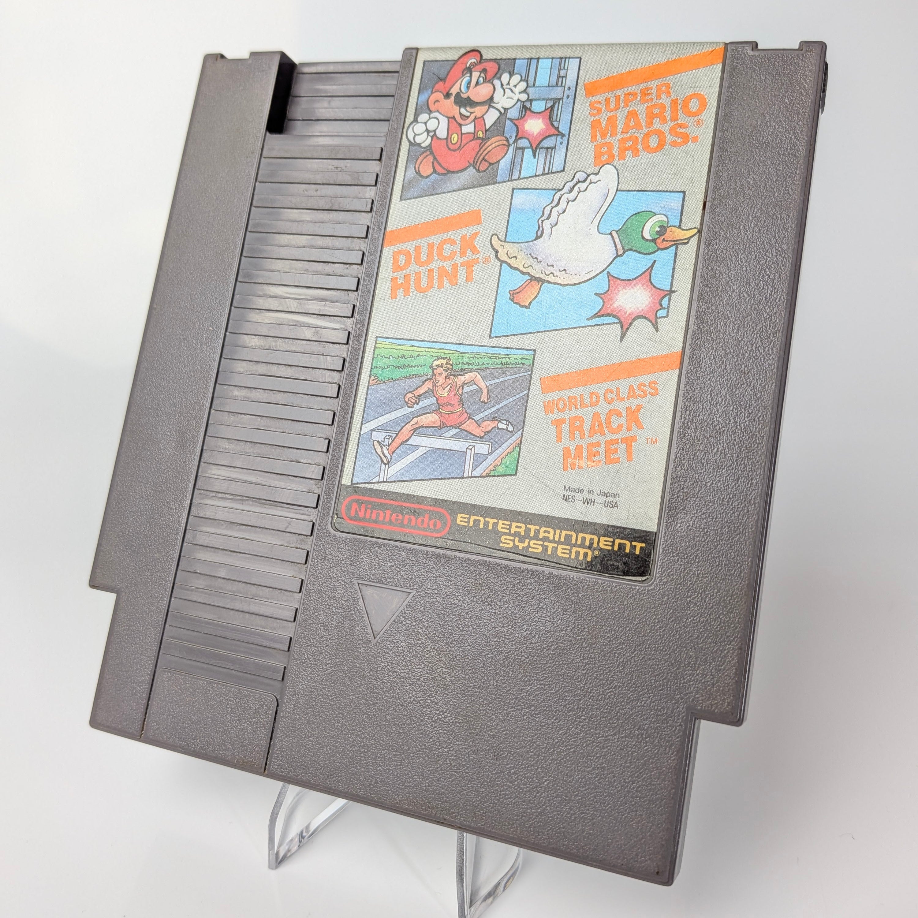 Super Mario Bros & Duck Hunt & World Class Track Meet (Red Overalls)