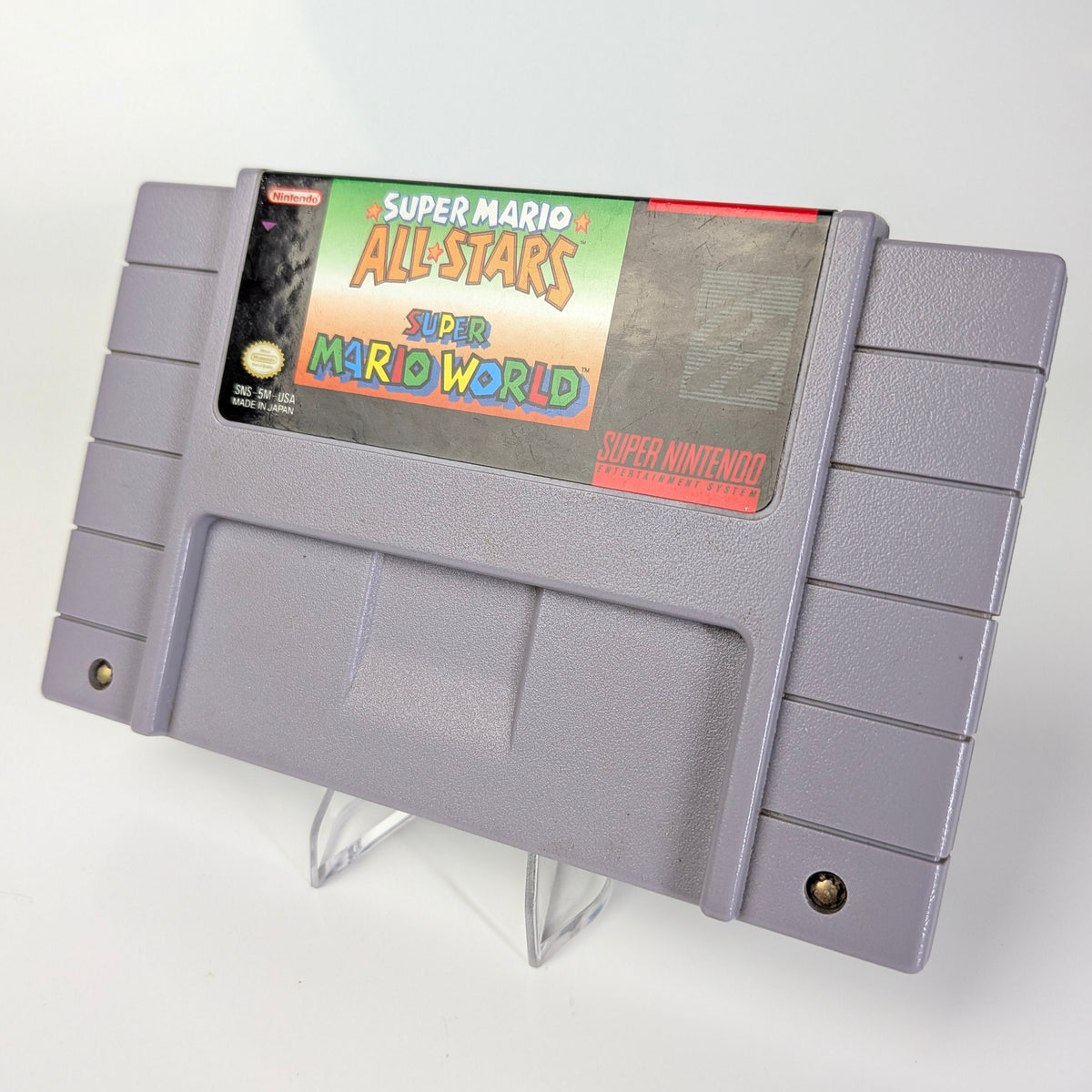 Super Mario All-stars and Super Mario World