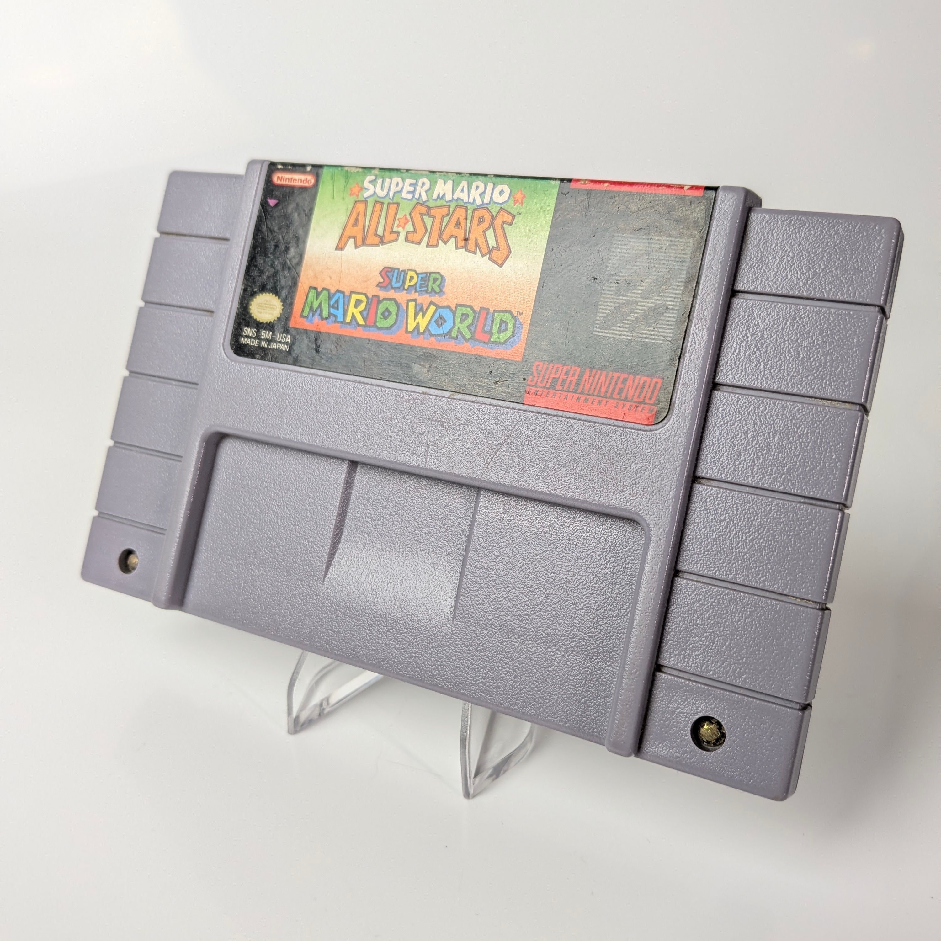 Super Mario All-stars and Super Mario World