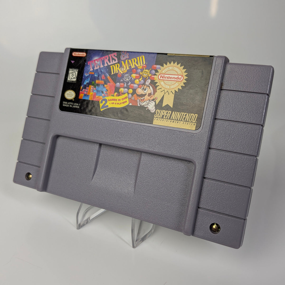 Tetris and Dr. Mario (Player's Choice)