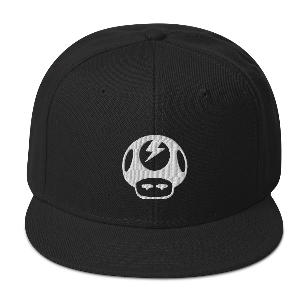 Puffy Aggroshroom Snapback Hat